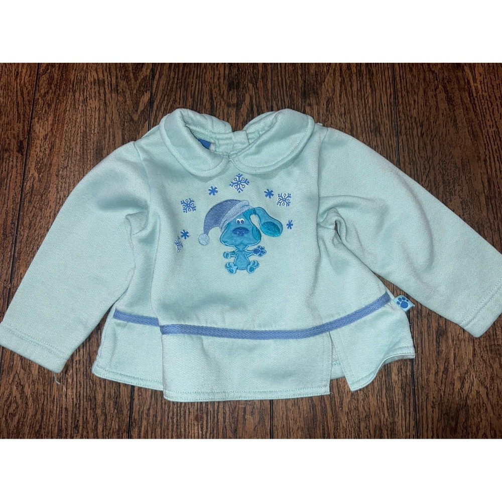 Vintage 2000 blues clues Viacom girls top 2t